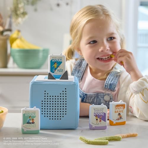 Tonies Ramona 4 Pack age seven plus recommended for young listeners.