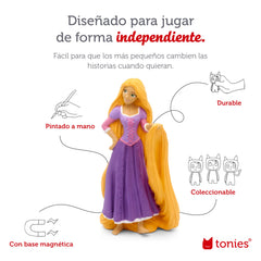 Figura Tonies Rapunzel para reproducir historias y canciones vía Toniebox.