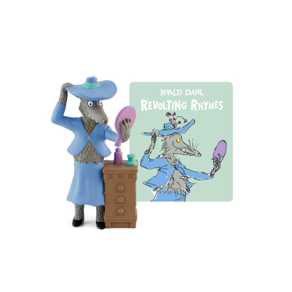 Tonies Revolting Rhymes Cinderella scene—humorous twist to classic tale for young listeners.