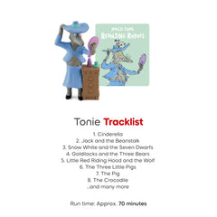 Tonies Revolting Rhymes Red Riding Hood image—bold twists spark imagination during play.