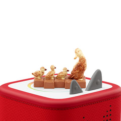 Tonies Robert McCloskey stories tracklist visual, inviting cozy listening sessions for kids.