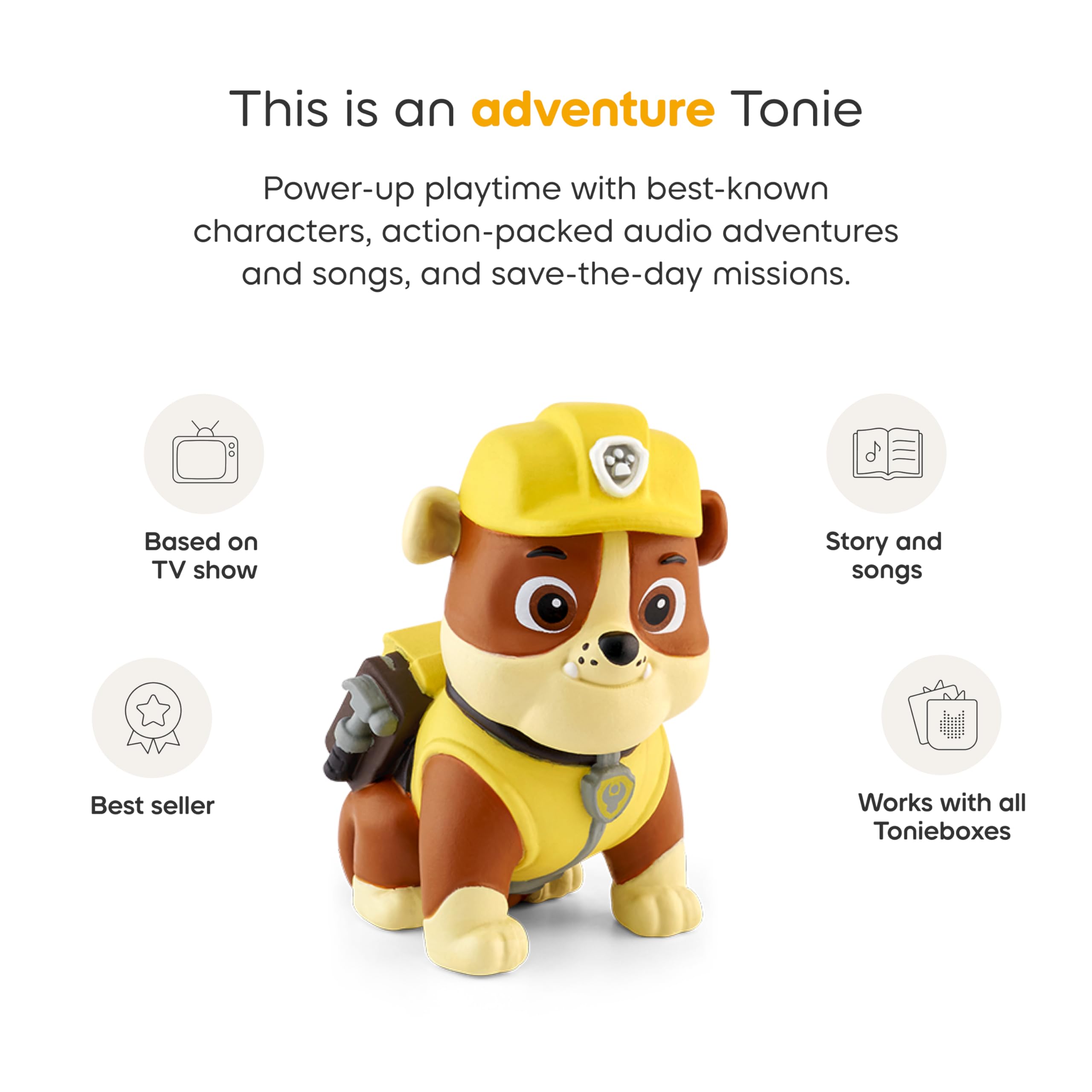 Rubble on Toniebox, ideal for family time