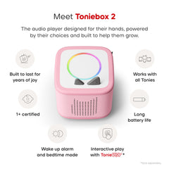 Skye figurine for Toniebox 2 supports independent play