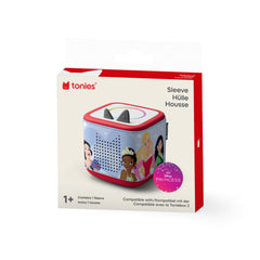 Tonies Disney Princess pattern sleeve adds color and personalization to Toniebox 2 for everyday use.