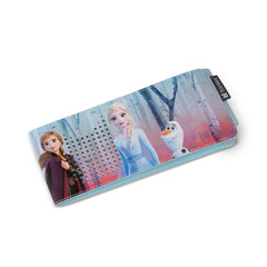 Close-up shows faux leather and silicone for kid-friendly durability.