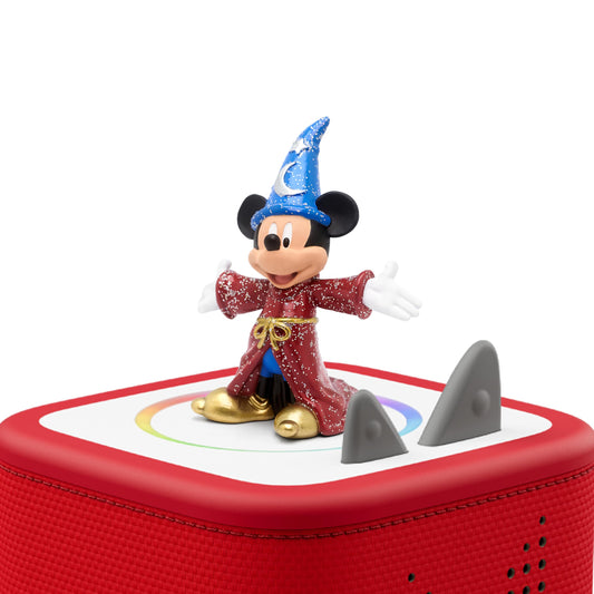 Tonies Sorcerer Mickey figurine close-up highlighting detail for display and storytelling.