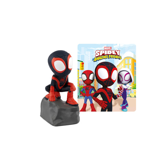 Tonies Spidey Spin figurine front view for imaginative play sessions.