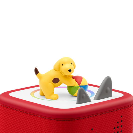 Tonies Spot and friends playset scene encouraging cooperative play.