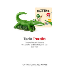 Tonies storytime scene with a child using the Toniebox for quiet, focused play.