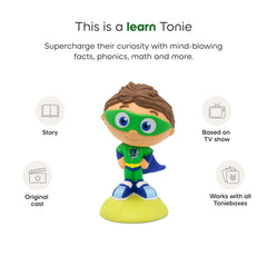Tonies Super Why! book club adventure scene sparks imagination and problem solving.