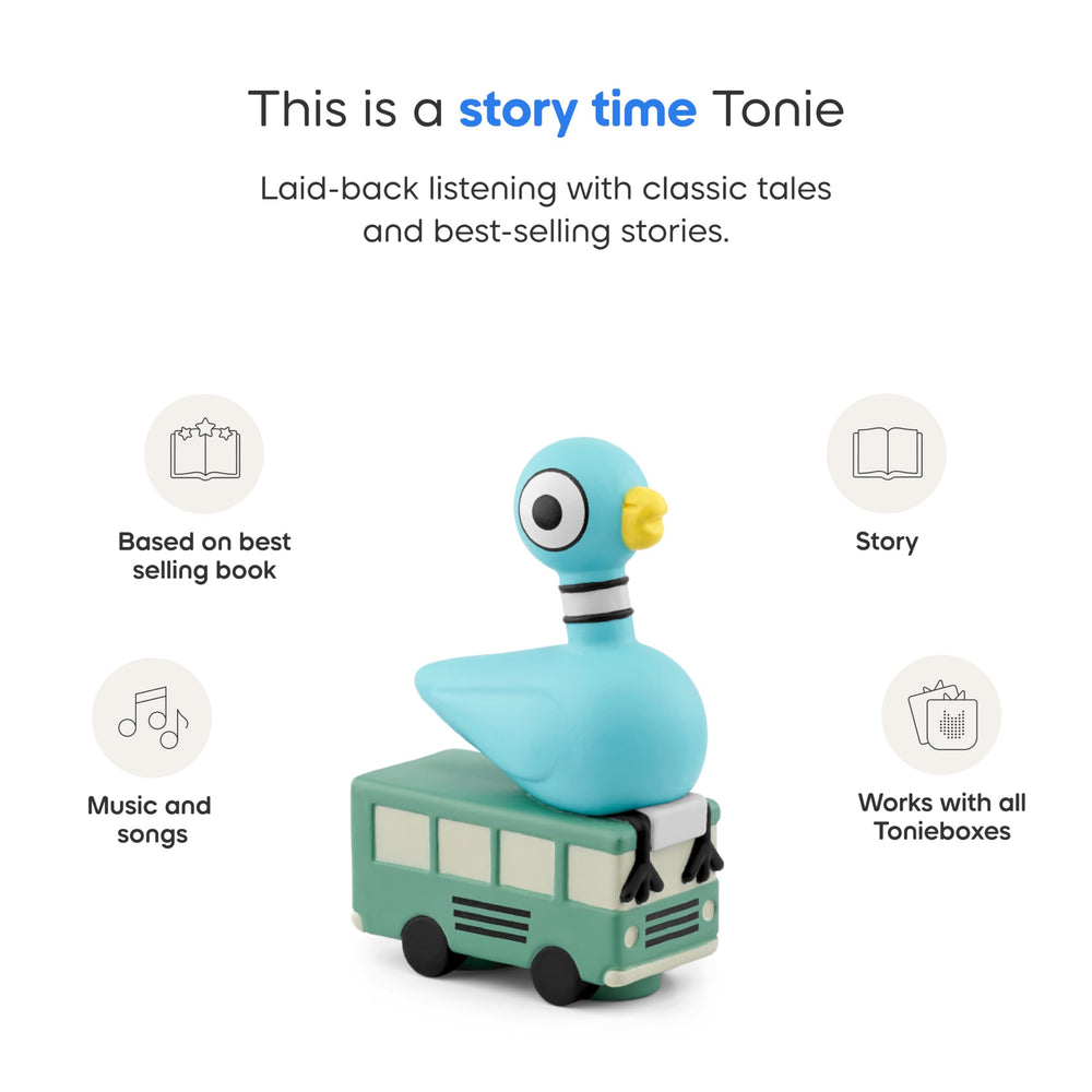 Tonies The Pigeon series duckling cookie figurine for fun story time.