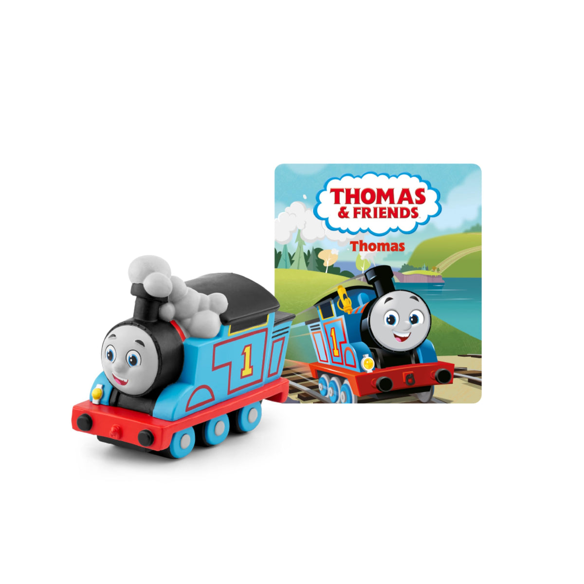 Tonies Thomas all-engines-go train figurine for engaging storytelling on playtime.