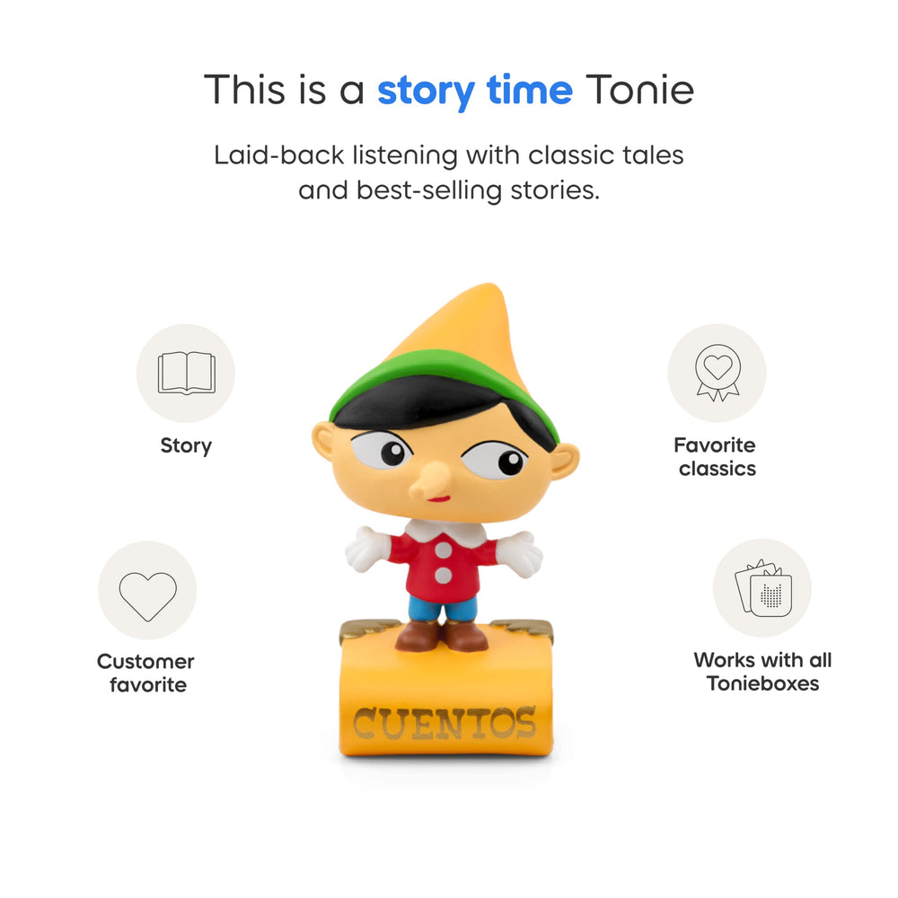 Tonies three-stories pack with Pinocchio, Jungle Book, Treasure Island