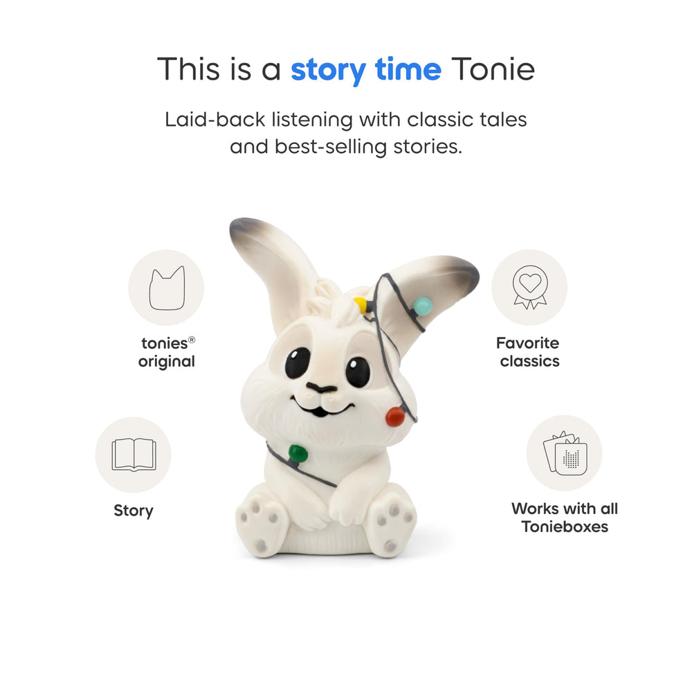 Tonies Toniebox device essential for daily chapter playback.