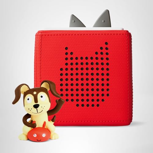 Tonies Toniebox Red bedside listening for calm evenings