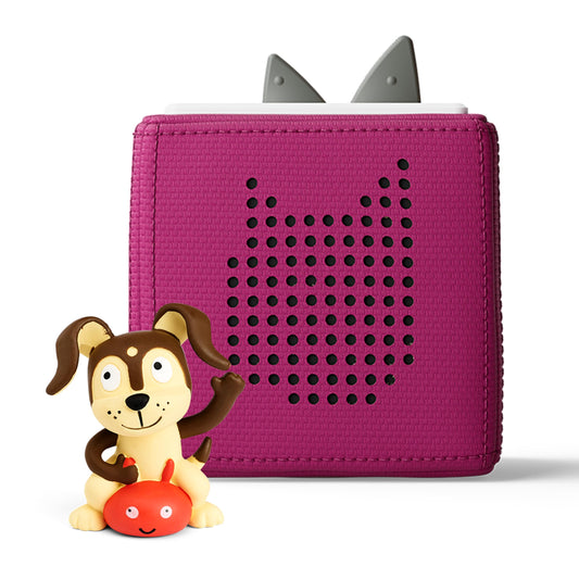 Tonies Toniebox Starter Purple ready for screen-free storytelling.