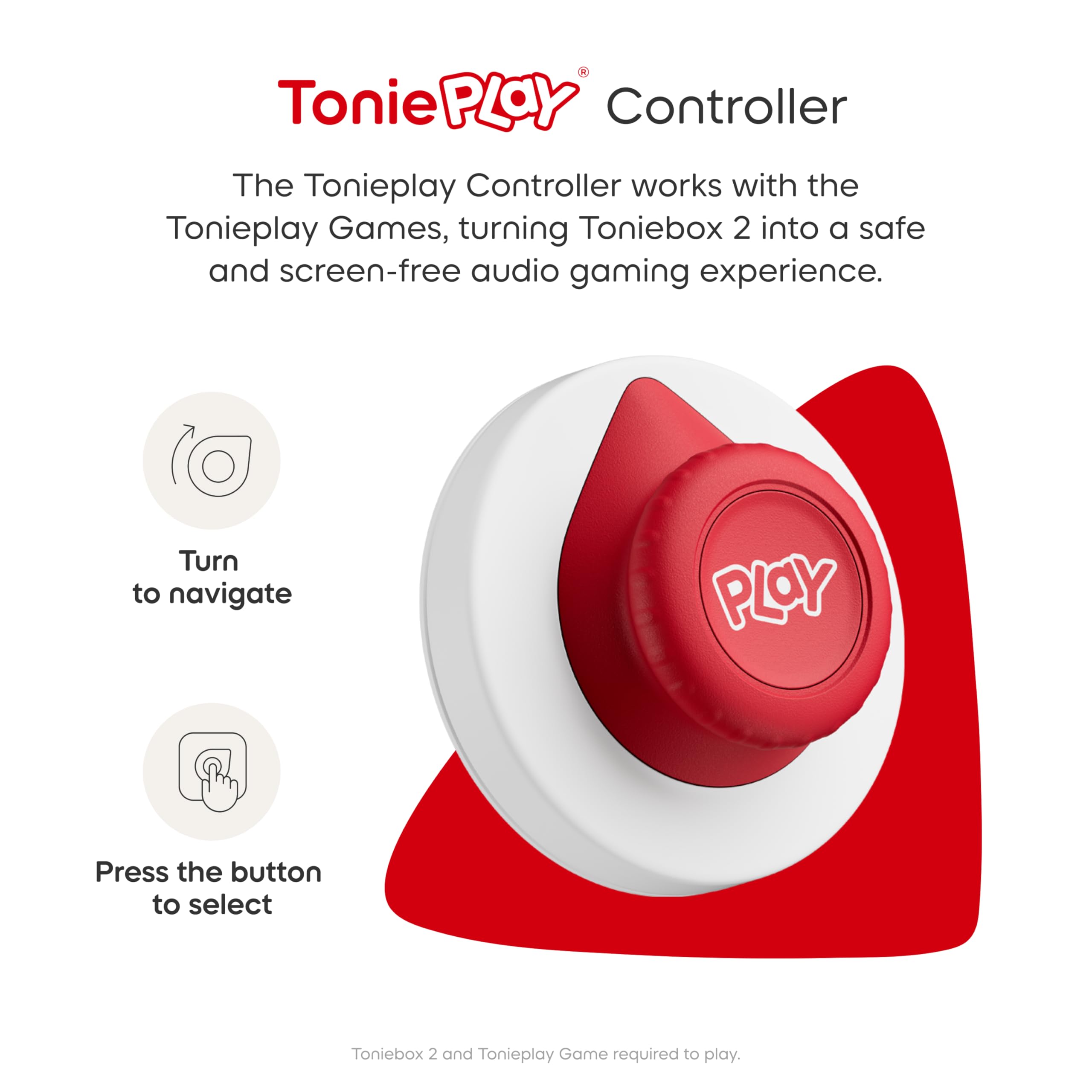Tonies Toniebox 2 compatibility note for Tonieplay setup.