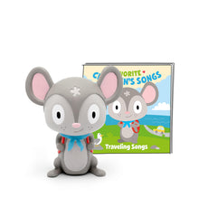 Tonies Traveling Songs character-on-tour inspires curious listeners during car trips.