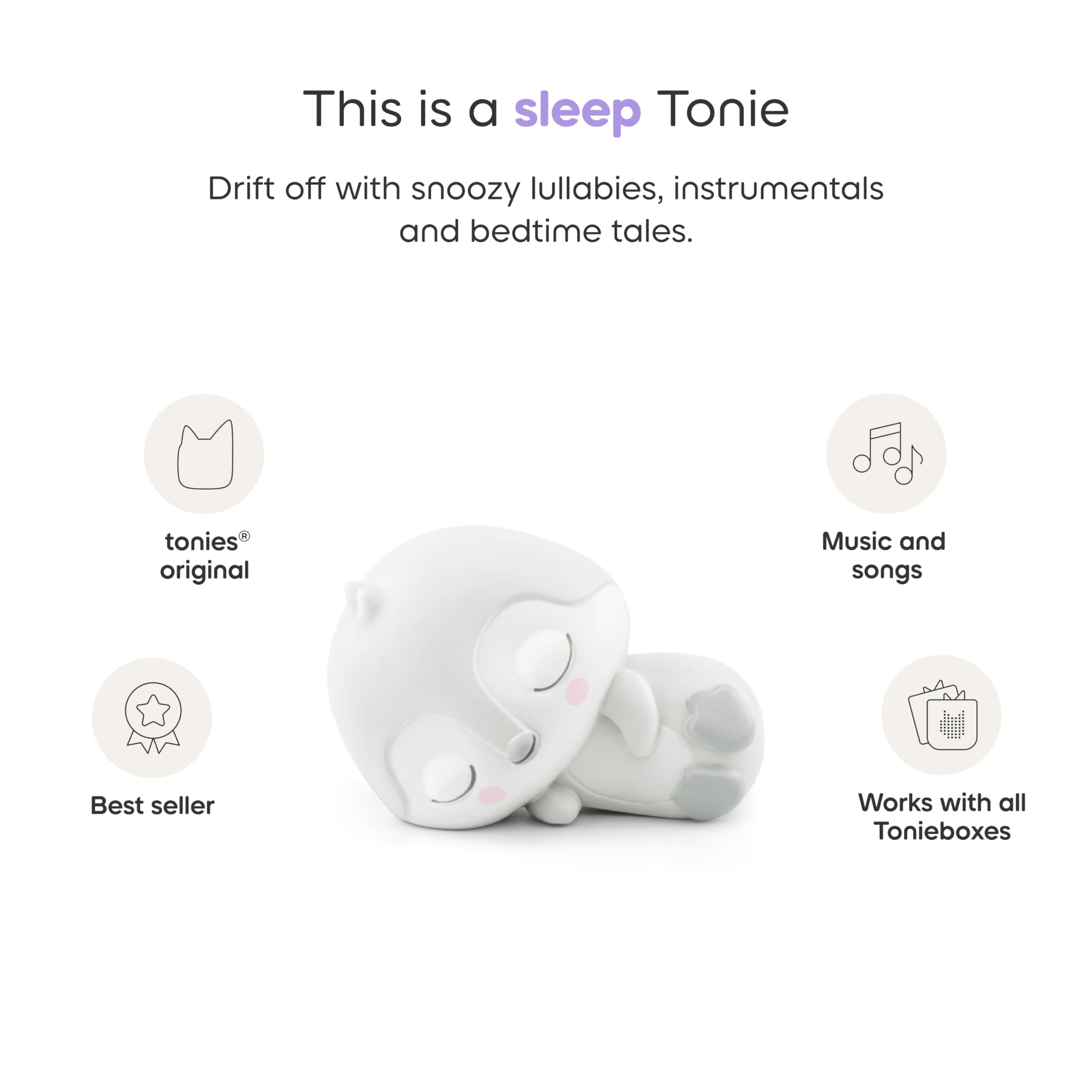 Tonies white noise ocean track 02 continues the calming soundscape.