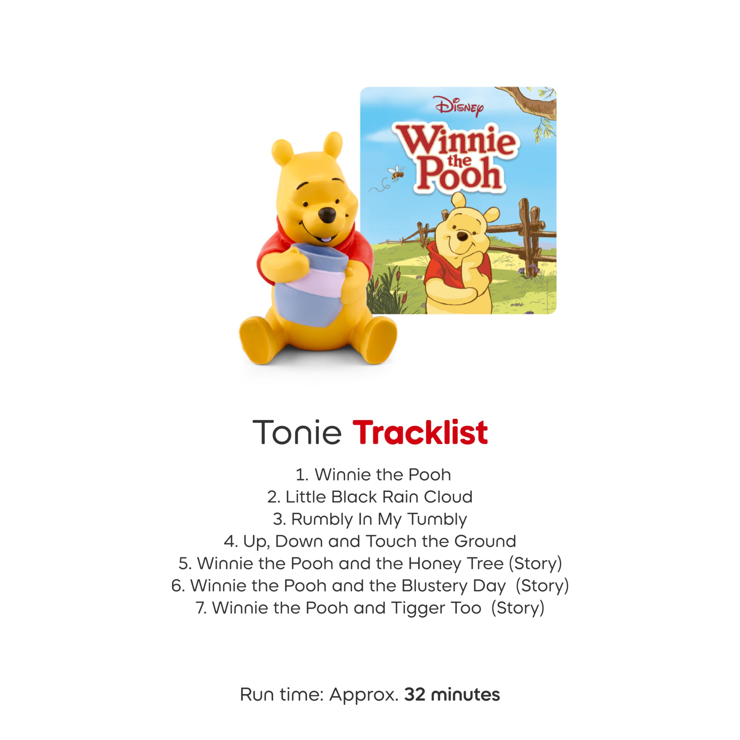 Tonies Winnie the Pooh with Laurie Main narration in English