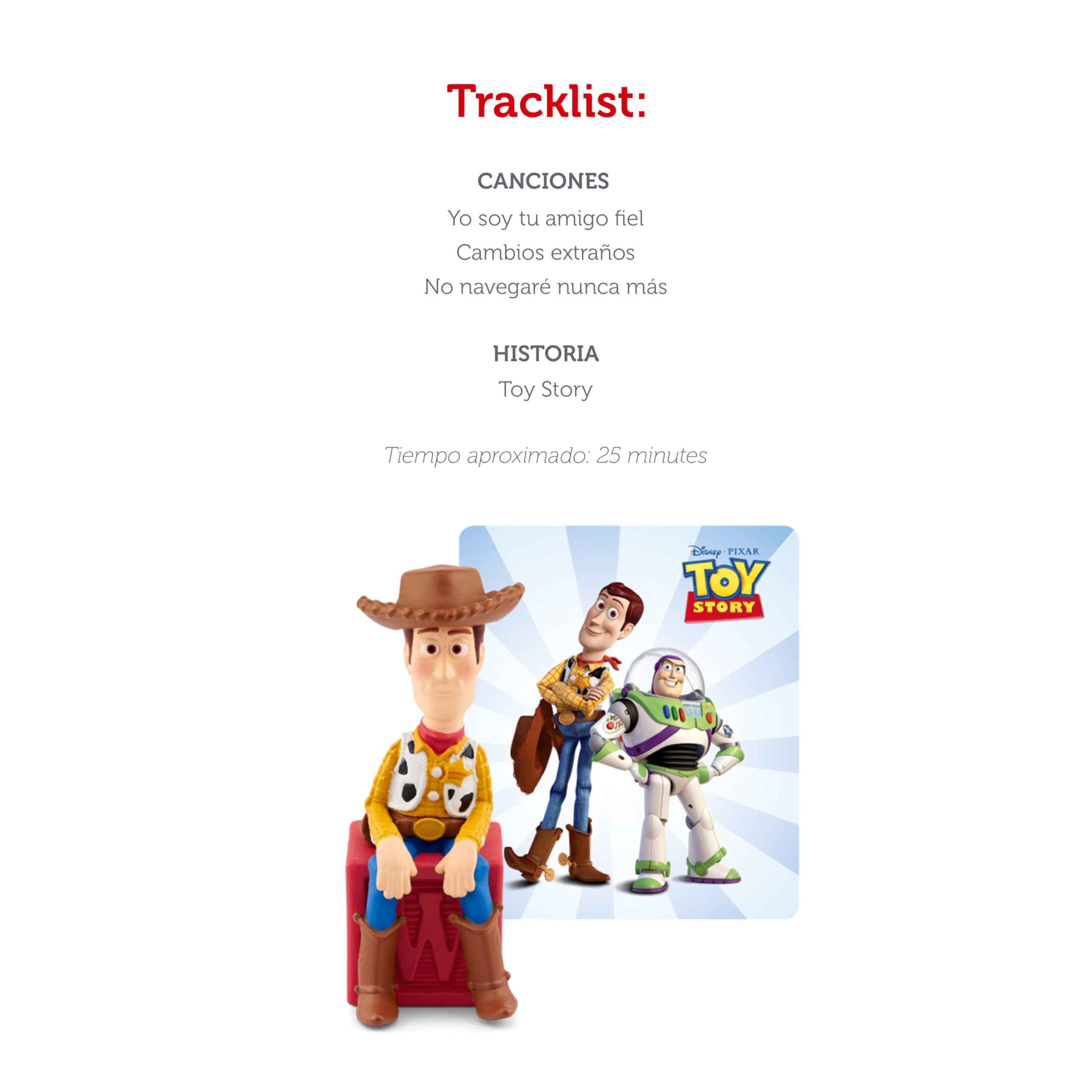 Tonies Woody: diseño temático Toy Story para colección y juego.