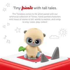 Tonies Yoohoo avatar with four stories, about 58 minutes of listening