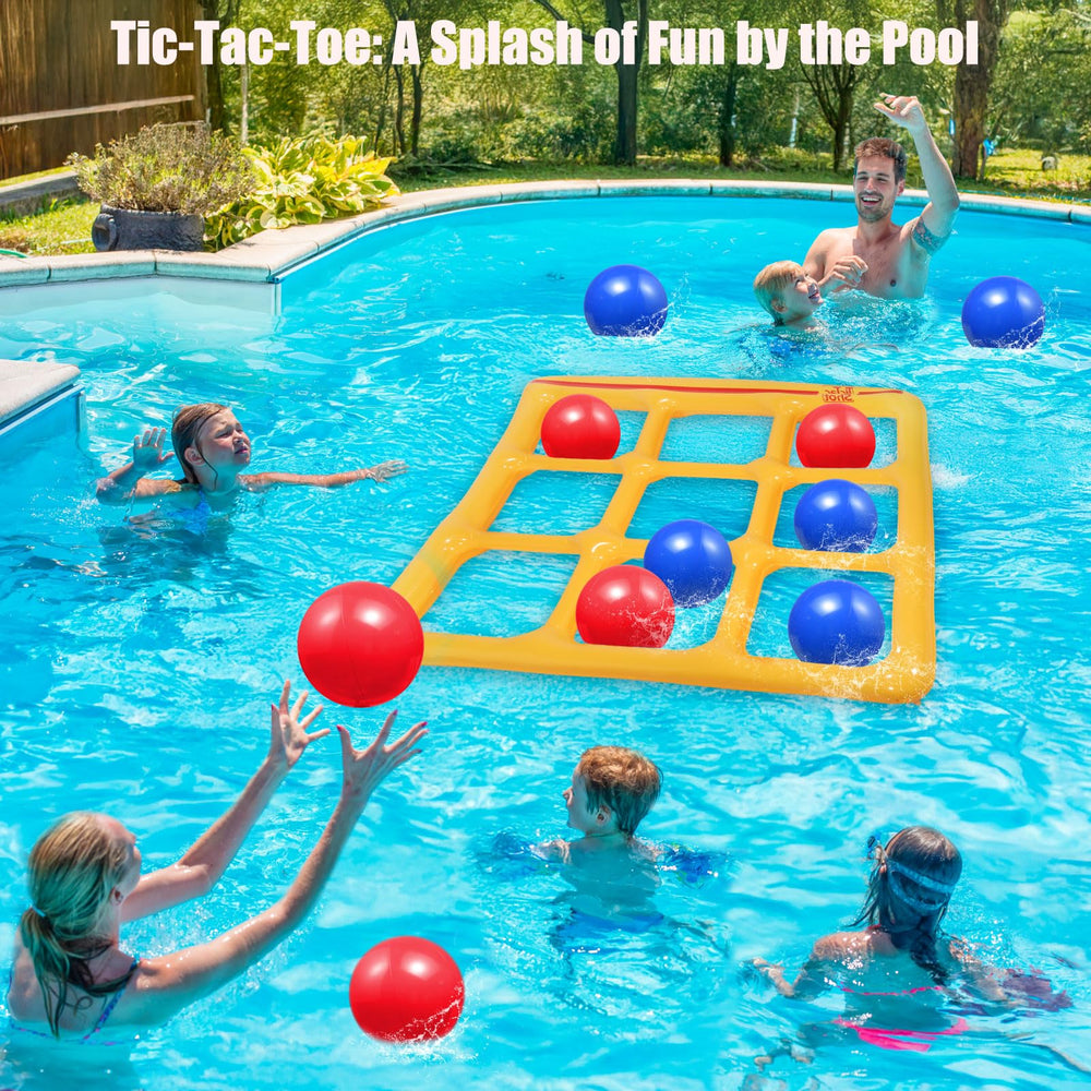 Toobimen beach party giant tic tac toe for sunny play