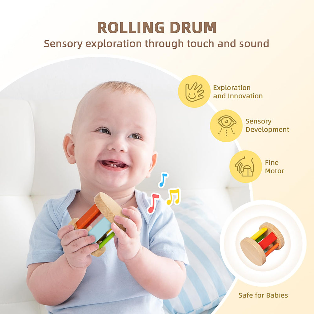 TOOKYLAND 6-in-1 learning set combines activities for newborn discovery.