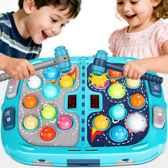 TooLion 2P whack-mole setup for easy start and family fun