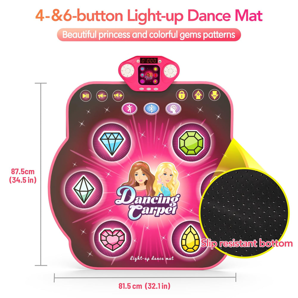 TooLion anti-slip bottom keeps the mat steady during play