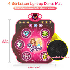 TooLion anti-slip bottom keeps the mat steady during play