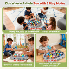 TooLion soft rubber-tipped hammers protect hands during energetic whacks