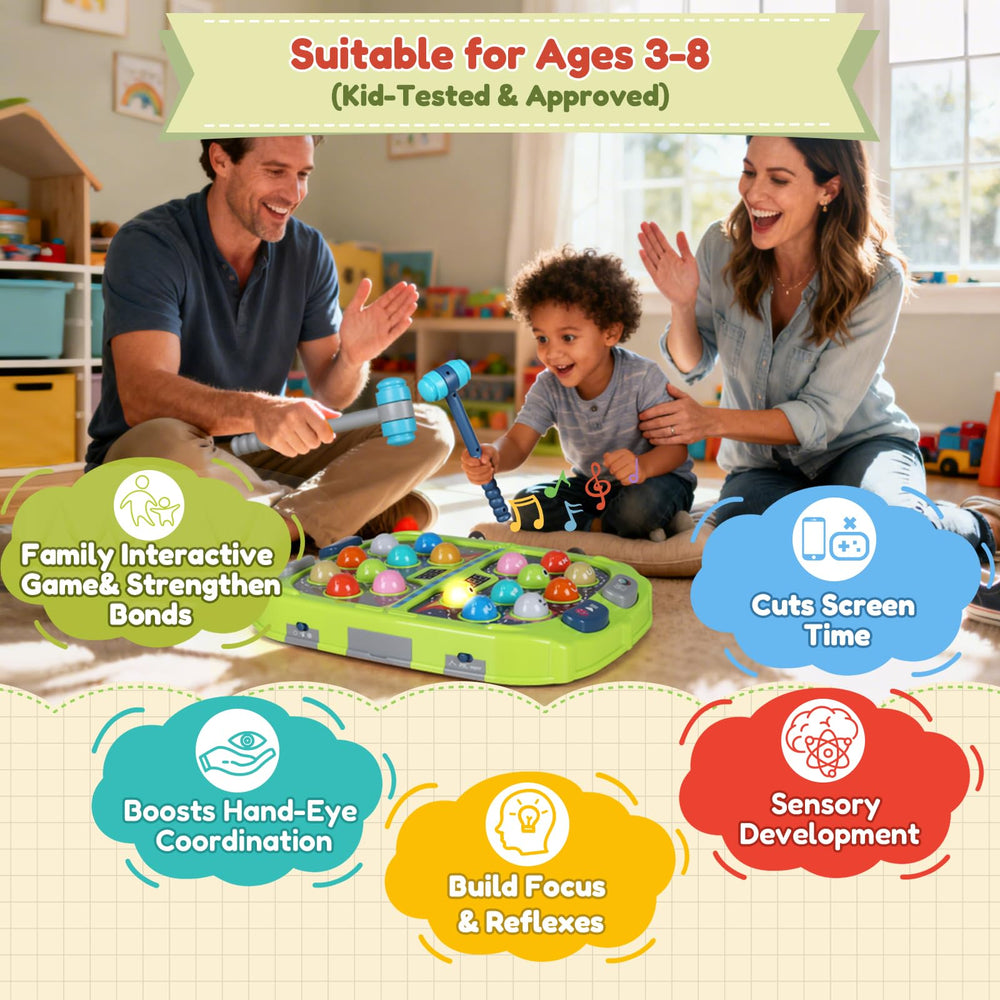 TooLion target lights display helps kids track scores visually
