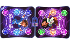 TooLion two-player dance mat in action, promoting cooperative play and active movement.