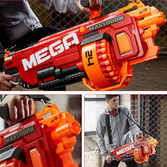 Toosci Mega Darts in hand highlighting comfortable grip and aiming potential