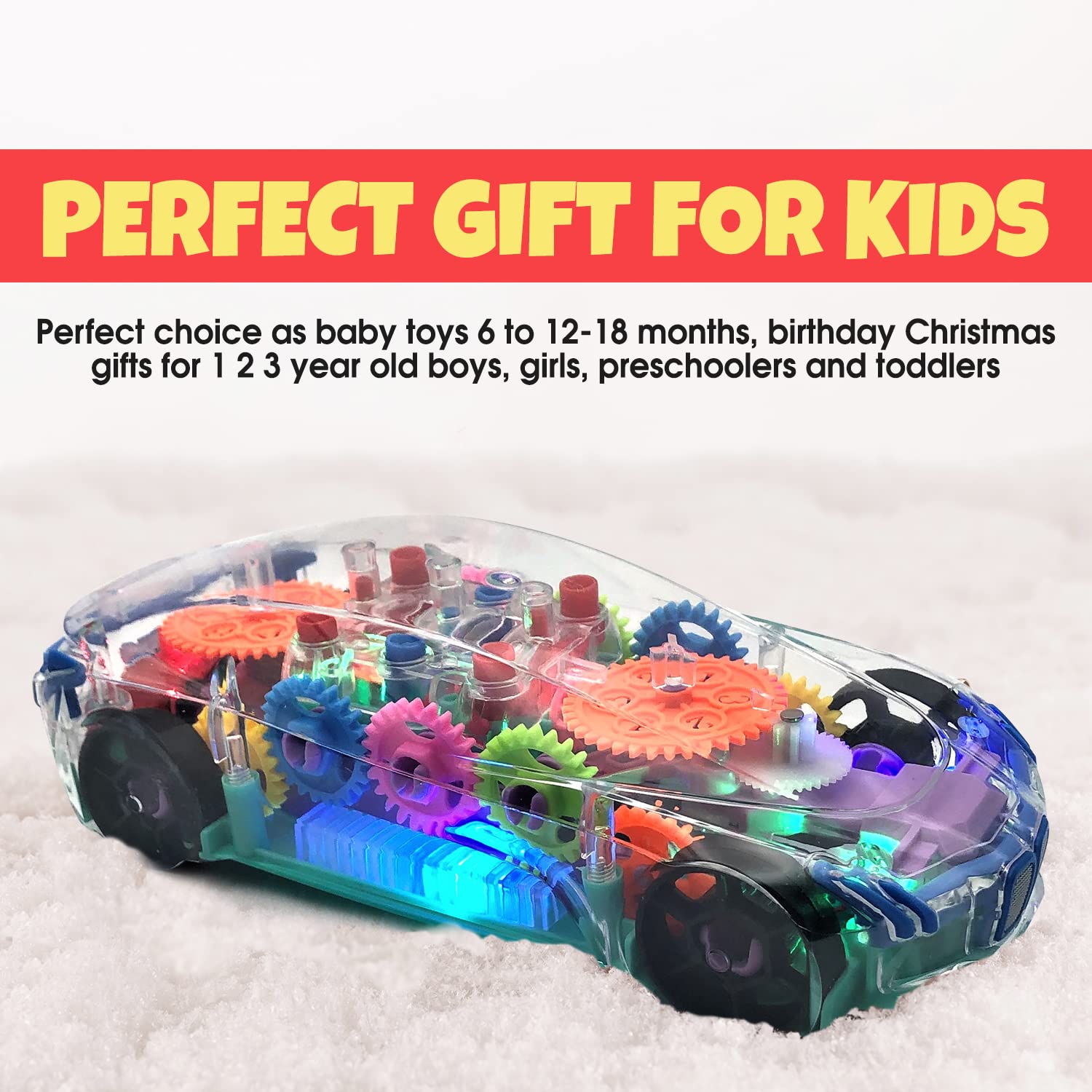 TOOTY TOY durable ABS plastic car designed for daily toddler play
