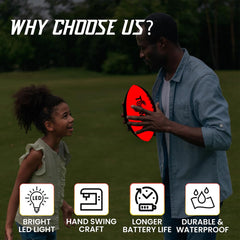 Toowaka glow football battery compartment and accessibility for quick battery check