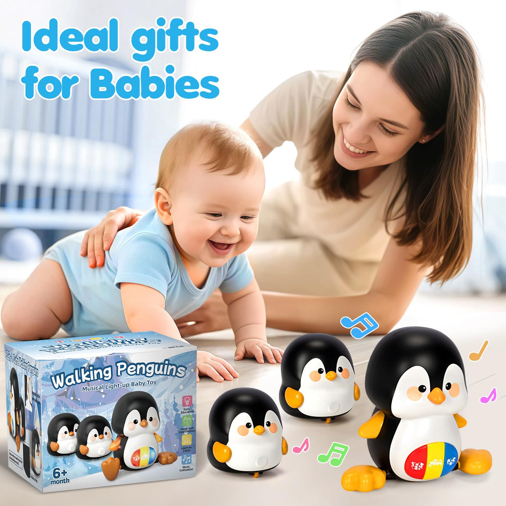 TooyBing birthday gift penguin toy offers engaging playtime for babies.