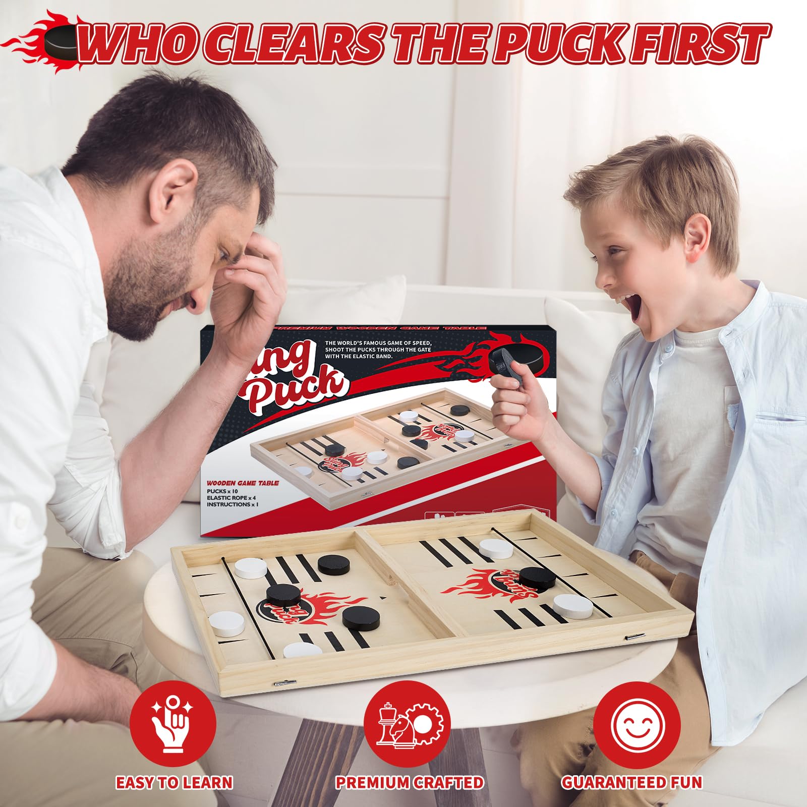TooyBing family night scene illustrating versatile 2-player tabletop game for all ages
