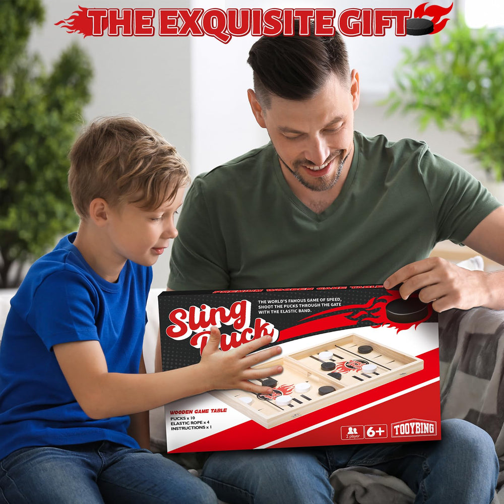 TooyBing gift-ready package showing premium wooden game for birthdays and holidays
