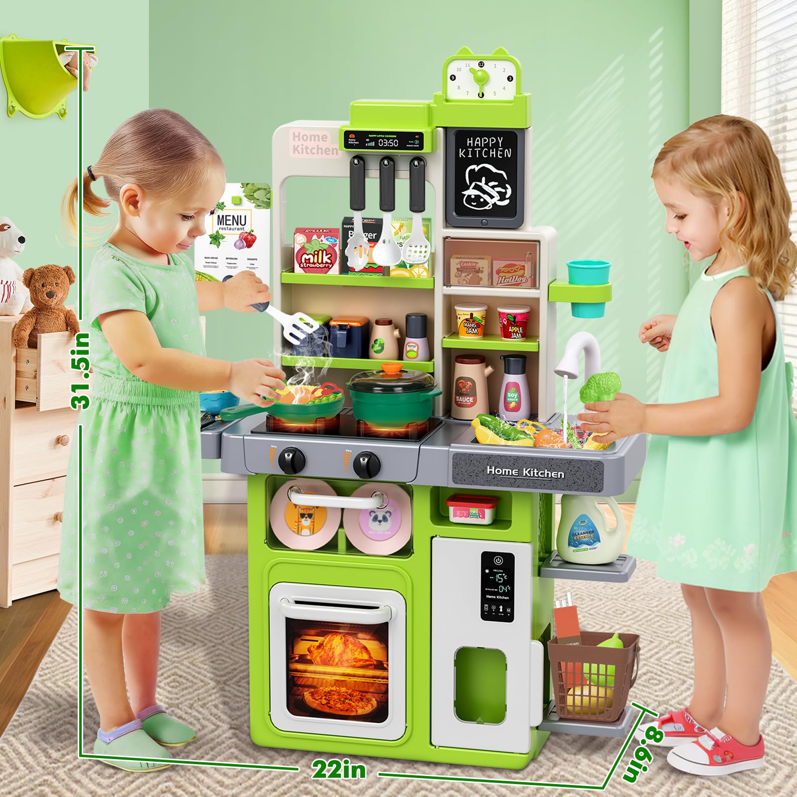 TooyBing storage basket keeps kitchen accessories neatly organized