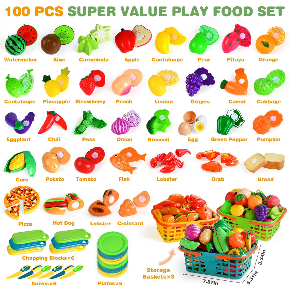 TooyBing cutting action toy with knives and cutting boards sparks fine motor skills