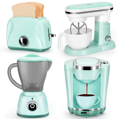 TooyBing play kitchen coffee maker with sound and light for pretend brewing