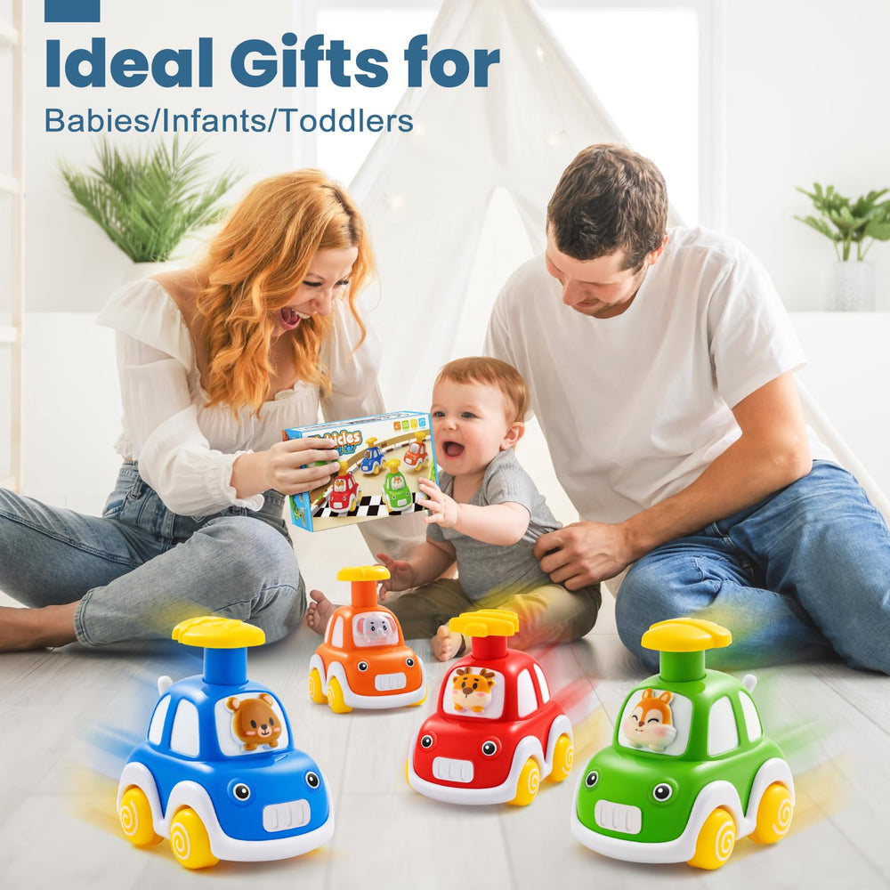 TooyBing press and go christmas tree button brightens playtime and exploration.