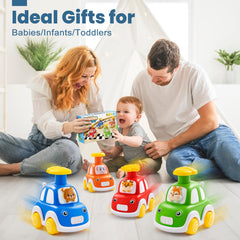 TooyBing press and go christmas tree button brightens playtime and exploration.