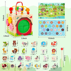 Tooysea flower-spinning-gears engage senses and build hand-eye coordination.