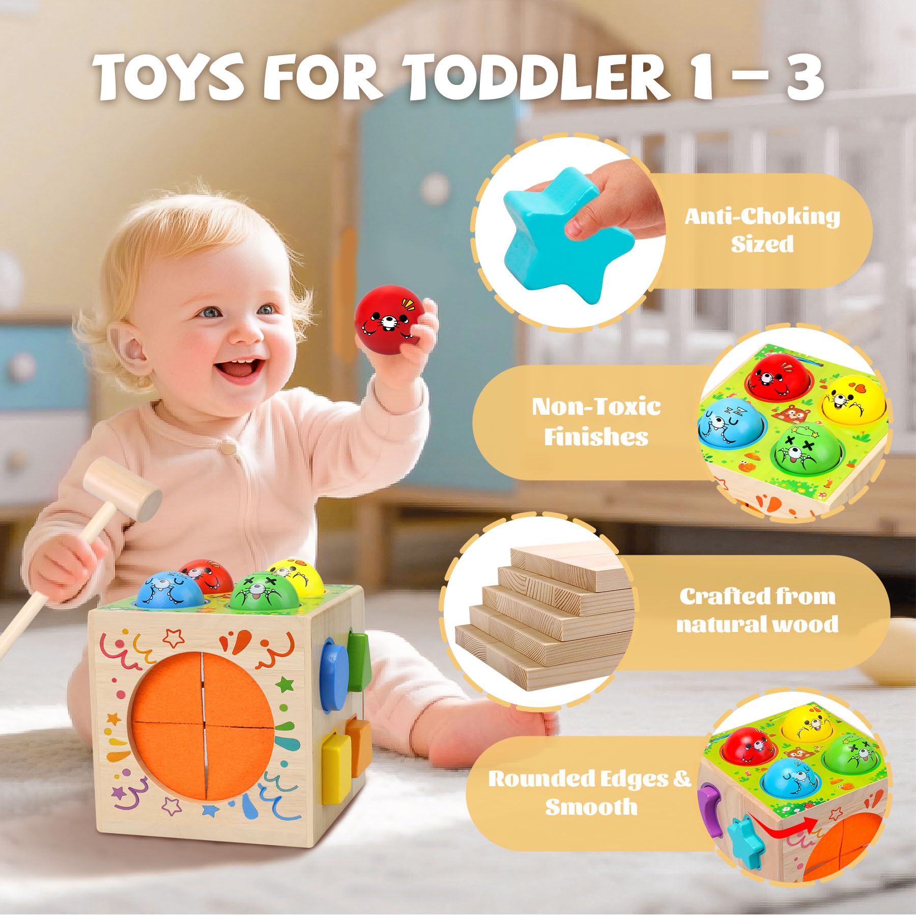 Tooysea hidden box toy reveals discovery and problem solving