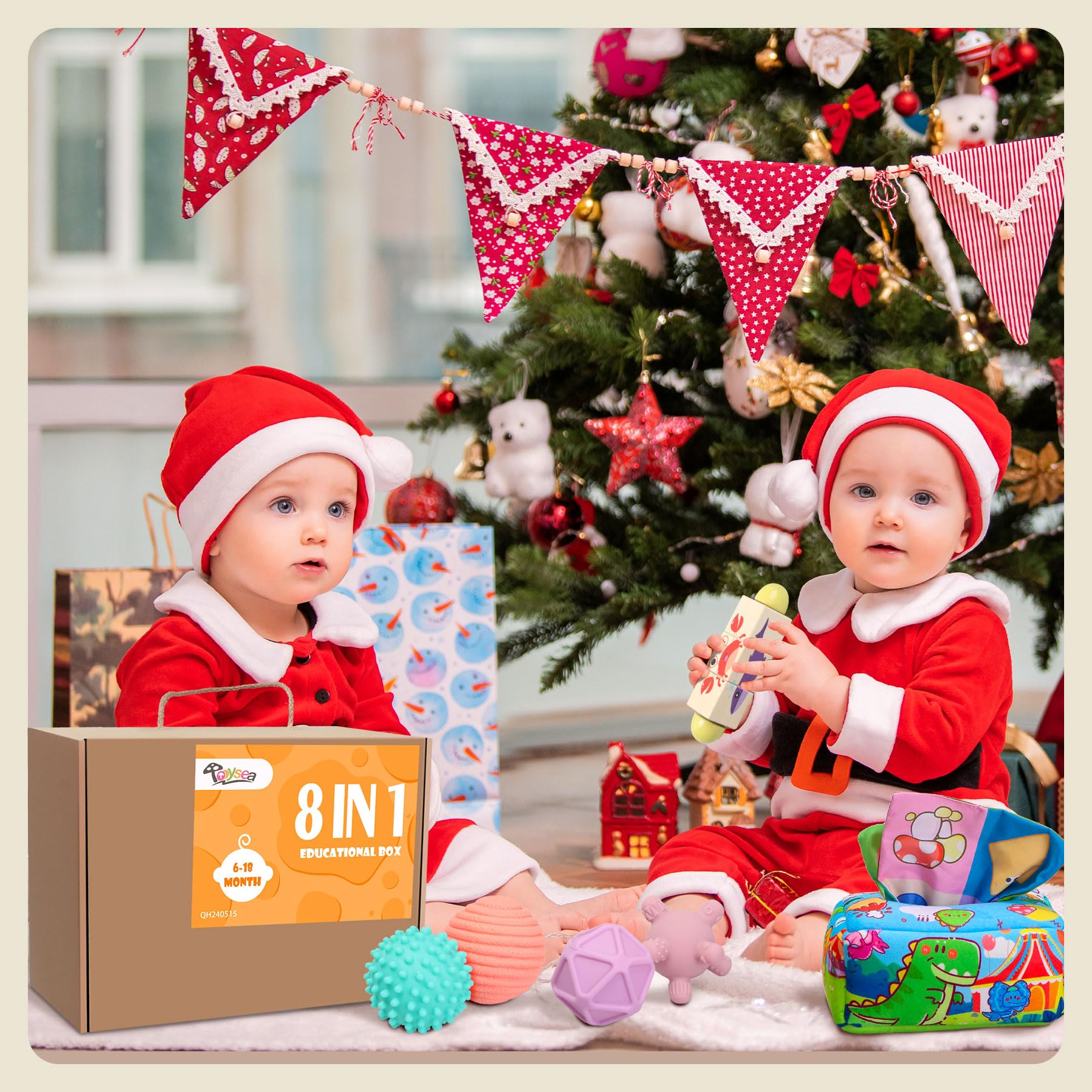 Tooysea rainmaker delivers soothing auditory feedback and dynamic sensory input for babies.