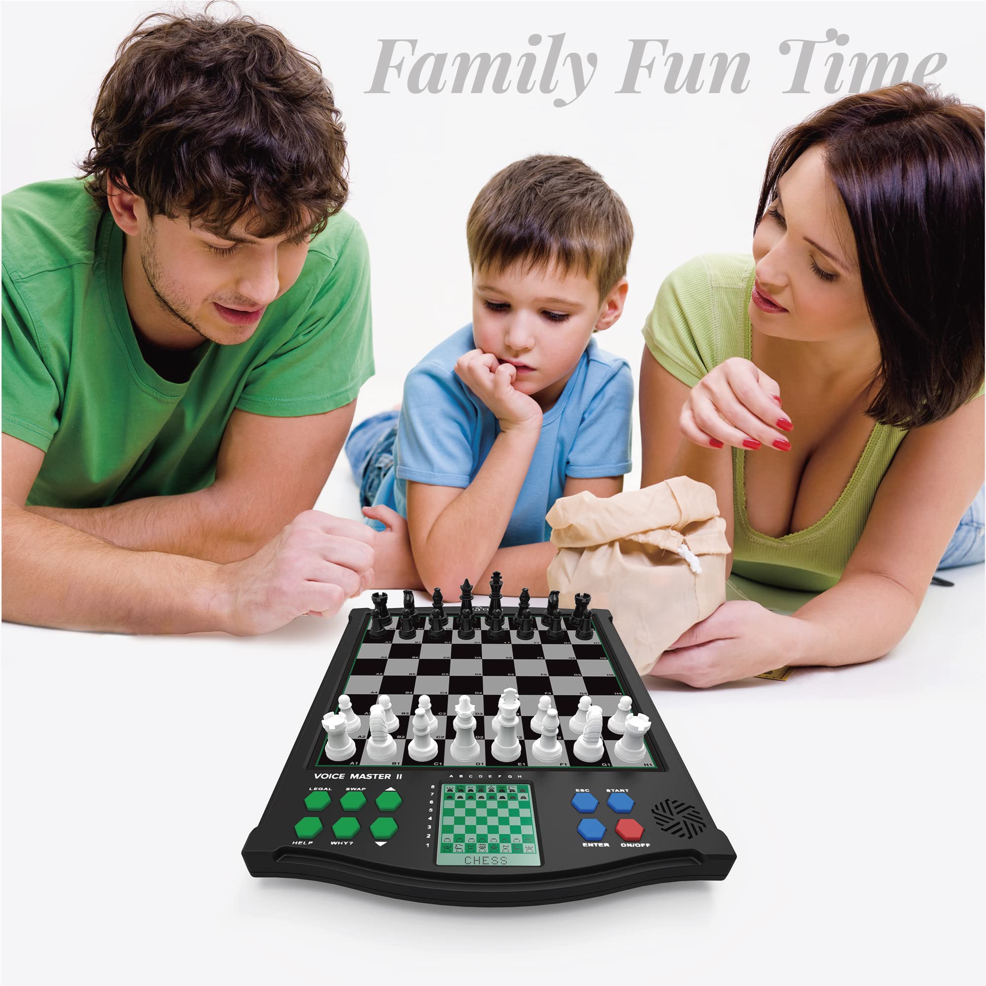 TOP 1 CHESS Classic Voice Master ideal for kids and family fun