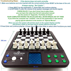 Top 1 Chess LCD display clearly shows piece positions